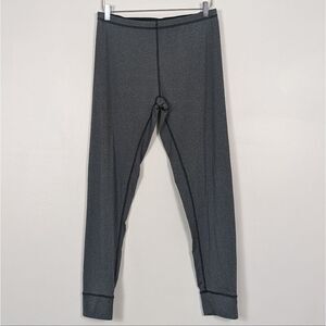 Cuddl Duds Long John Thermal Leggings Women's Large Gray
